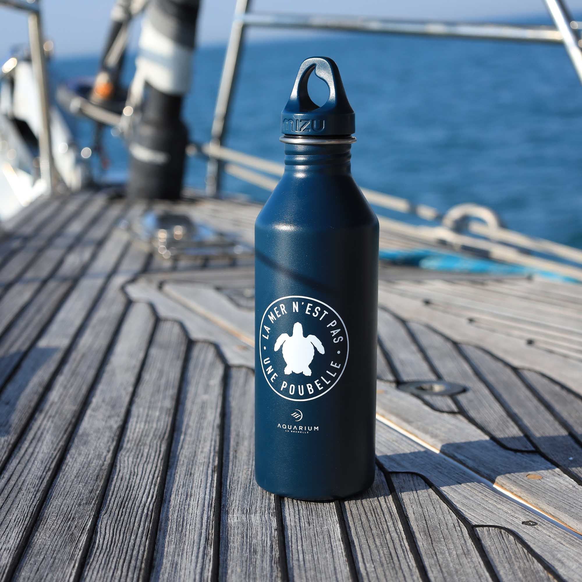 Gourde 750ml La mer n'est pas une poubelle