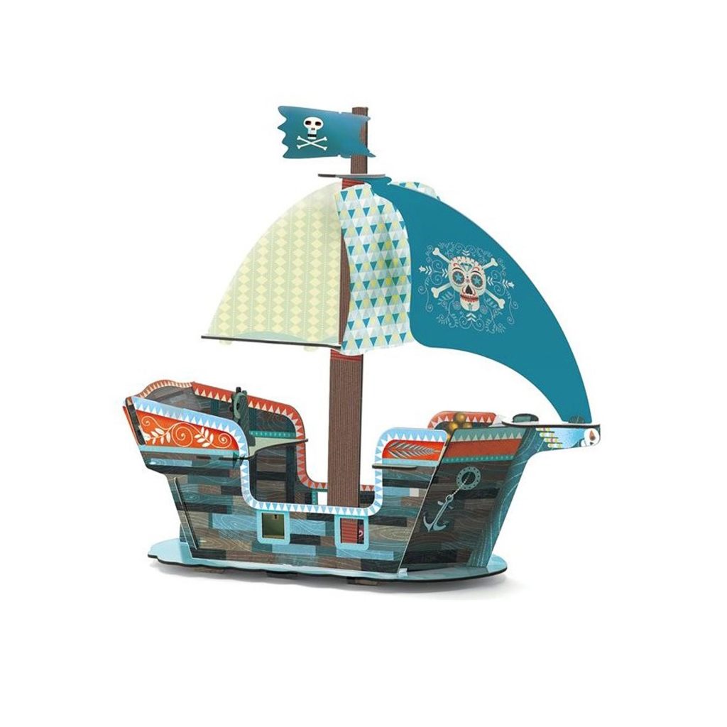 Bateau de pirates avec figurines et accessoires – Très complet – Bon état - Jeux & Jouets