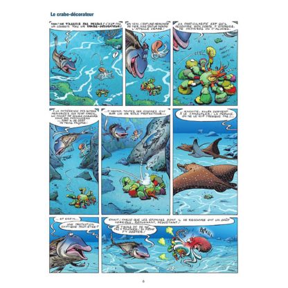 Livre bd les animaux marins Tome 6