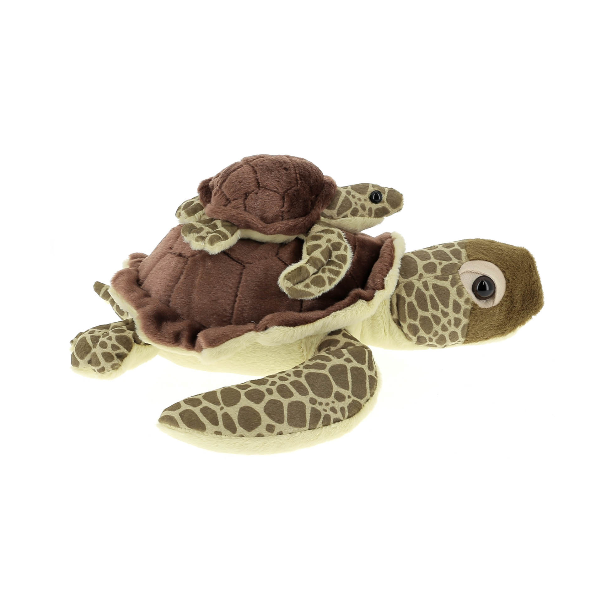 Peluche tortue et son bébé