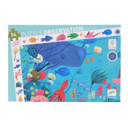 Puzzle 54p Observation aquatique