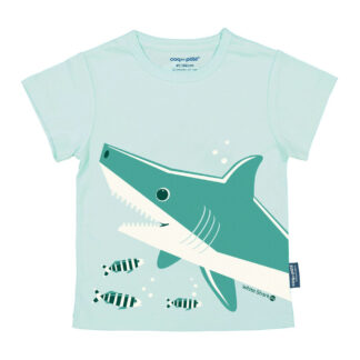 T-shirt enfant requin coton biologique