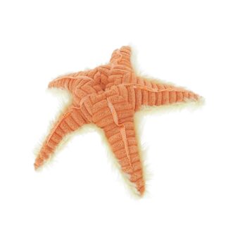 Peluche étoile de mer orange