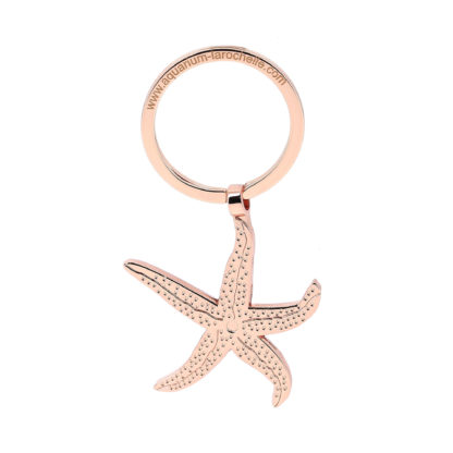 Porte-clés métal étoile de mer