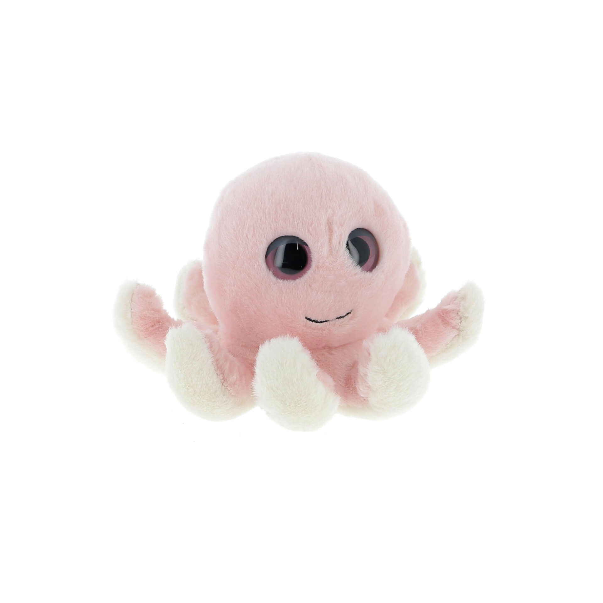 Peluche pieuvre rose