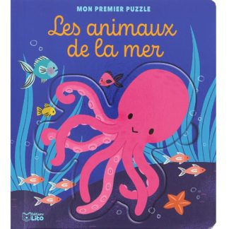Livre Mon premier puzzle Les animaux de la mer