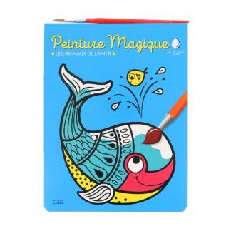 Peinture magique Les animaux de la mer