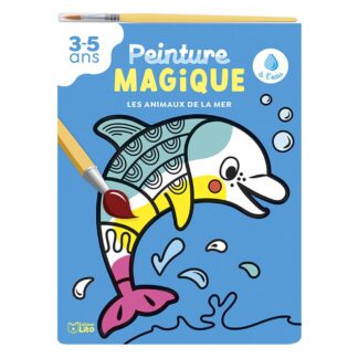 Peinture magique Les animaux de la mer