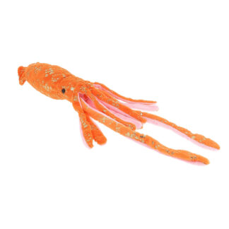 Peluche calamar orange