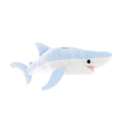 Peluche requin bleu coeur