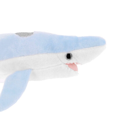 Peluche requin bleu coeur