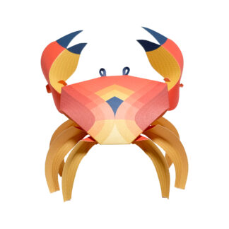 Maquette 3D papier Crabe dormeur Cancridae