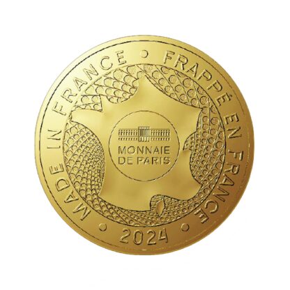 Médaille de collection Tunnel des méduses 2024 Monnaie de Paris