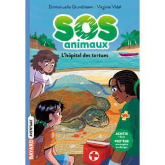 Livre SOS animaux : l'hôpital des tortues