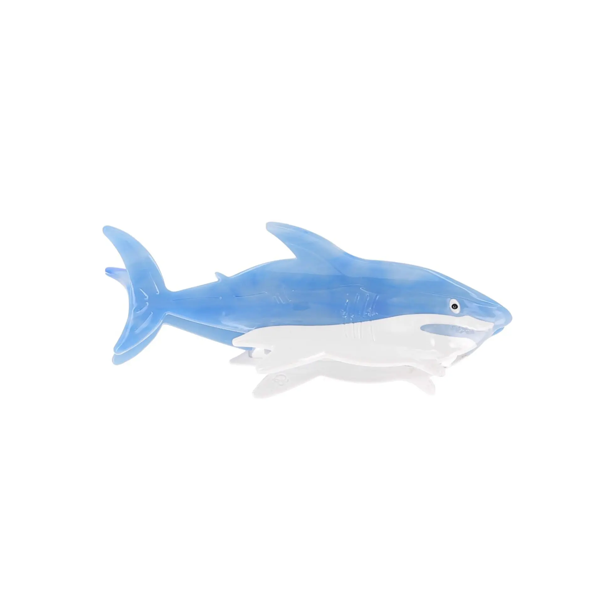 Pince à cheveux Vintage en forme de cœur teckel, requin creux en
