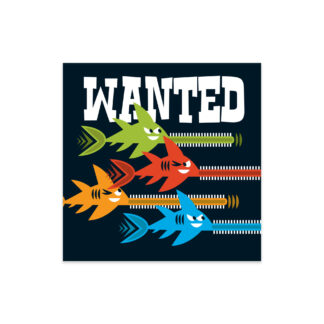 Magnet L.O.L. Wanted poissons scie