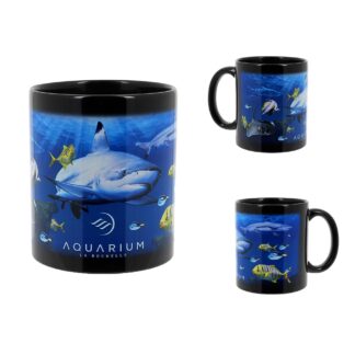 Mug porcelaine décor requin