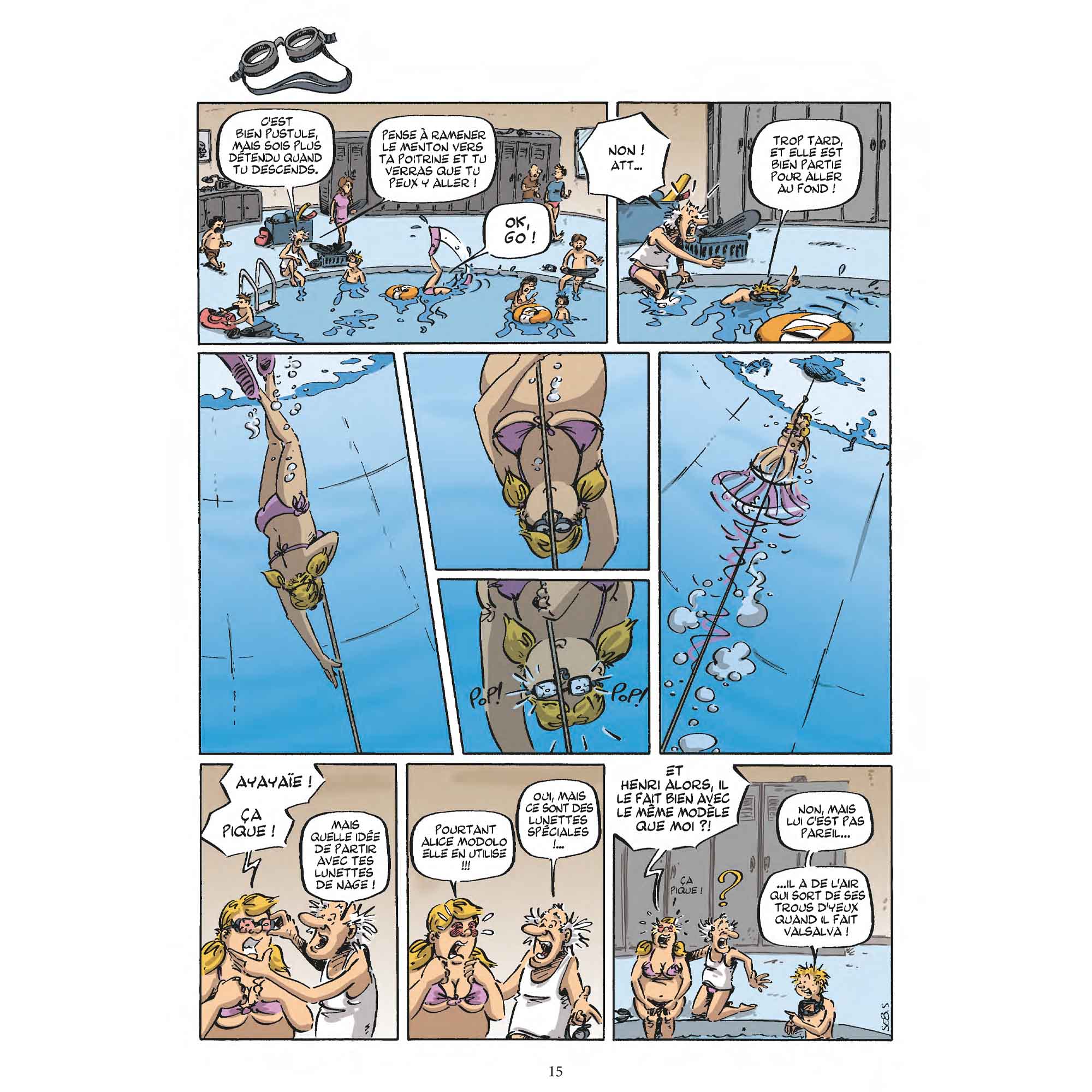 Livre bd Plongeurs Tome 6