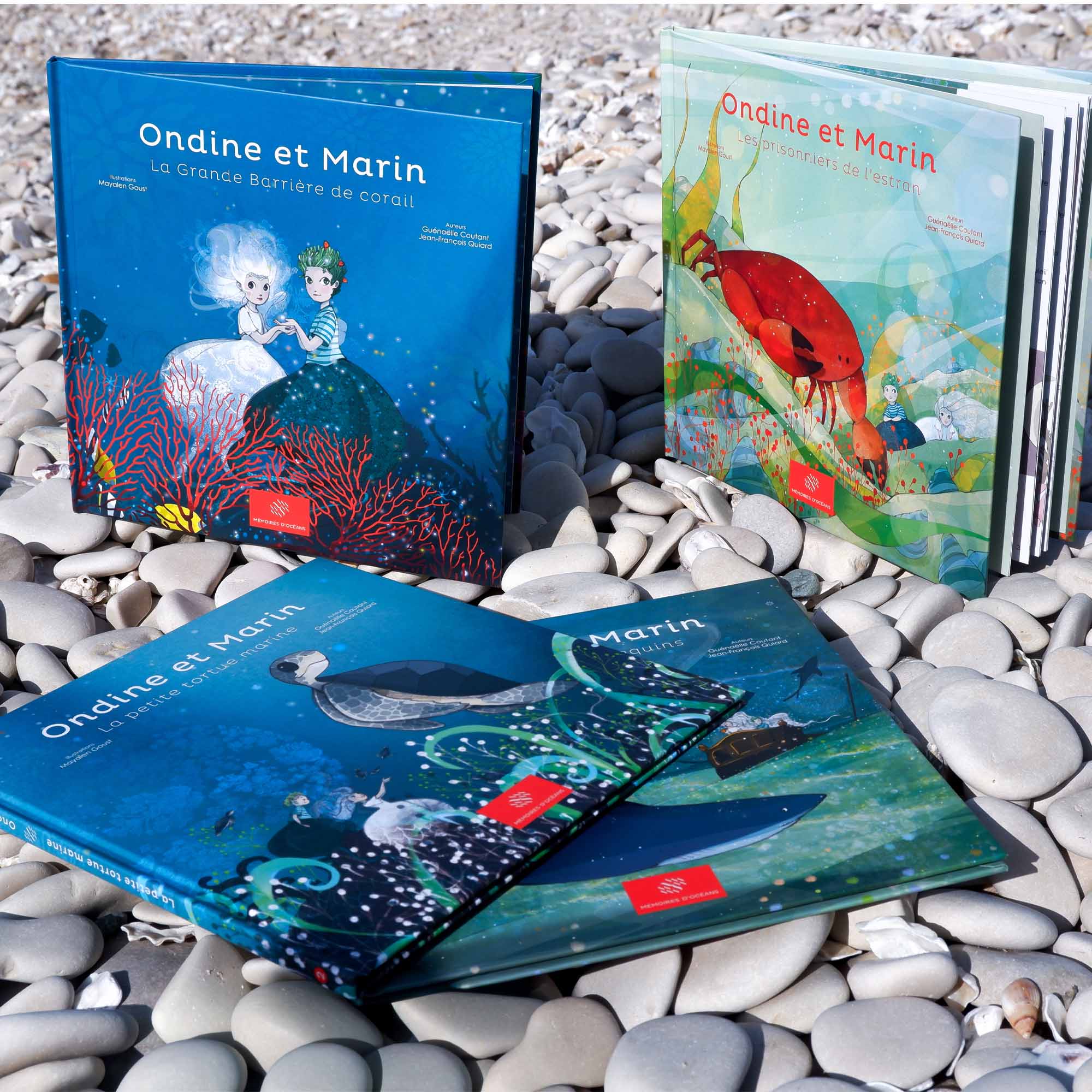 Collection livres Ondine et Marin