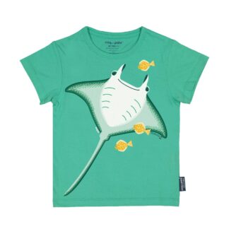 T-shirt enfant raie diable des mers coton biologique