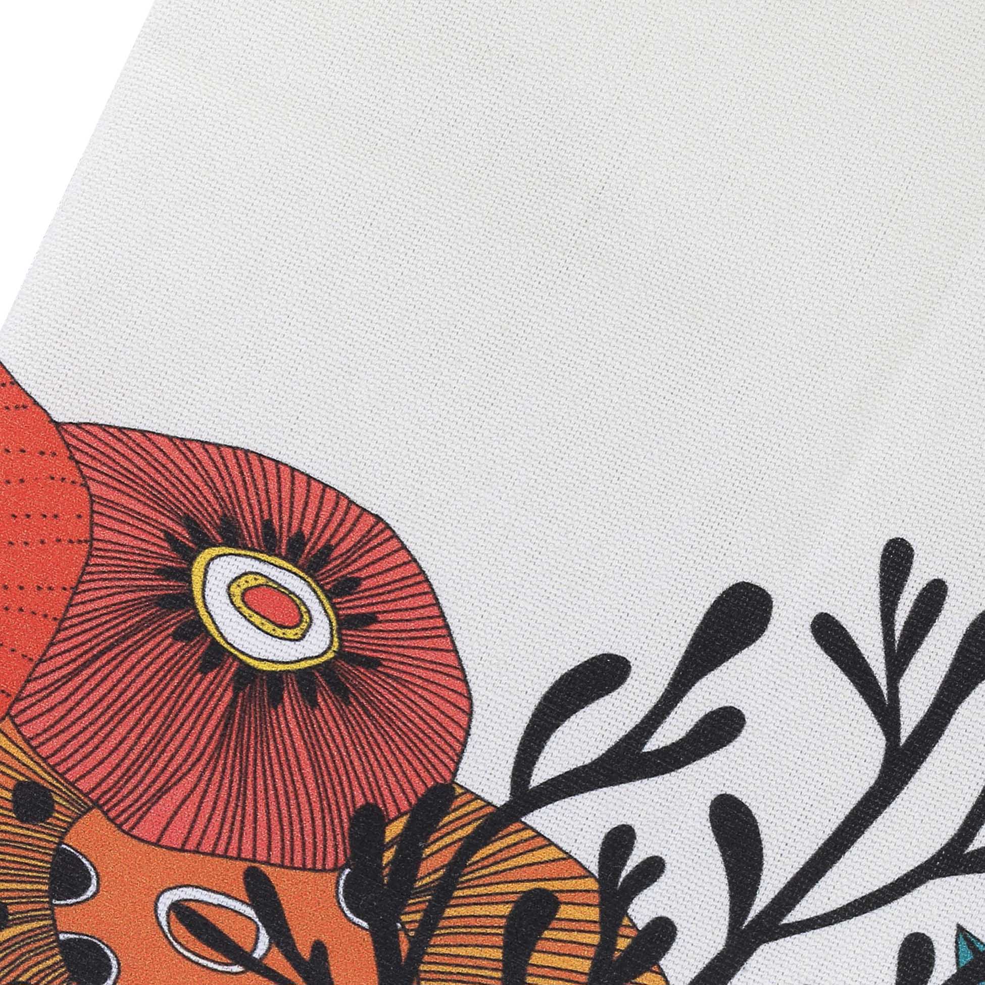 Torchon Fresque sous-marine