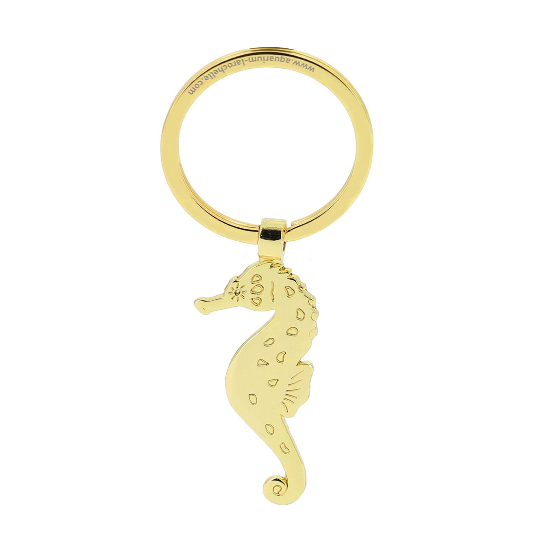 Porte-clés métal hippocampe