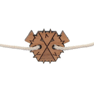 Bracelet bois porc-épic collection Sauvage