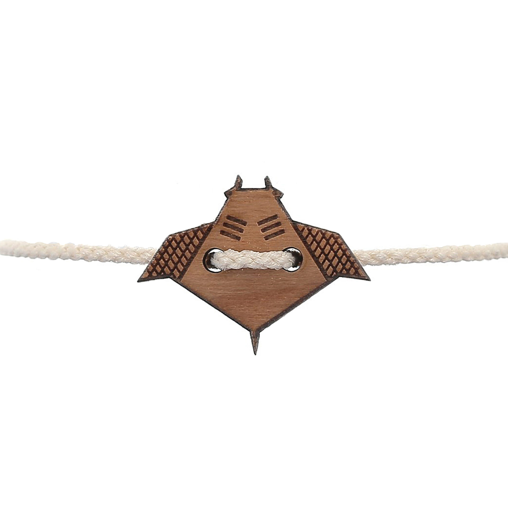 Bracelet bois raie manta collection Sauvage