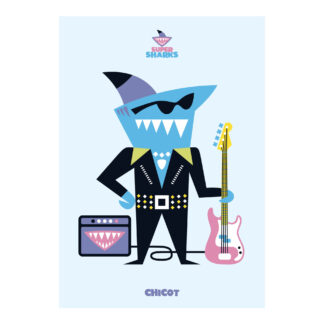 Carte A5 Chicot Super Sharks
