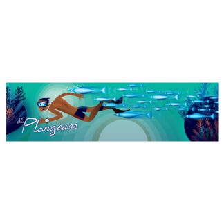 Marque-page Les plongeurs