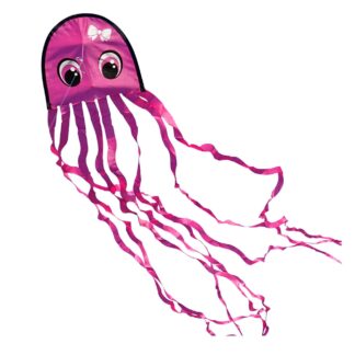 Cerf-volant pieuvre rose