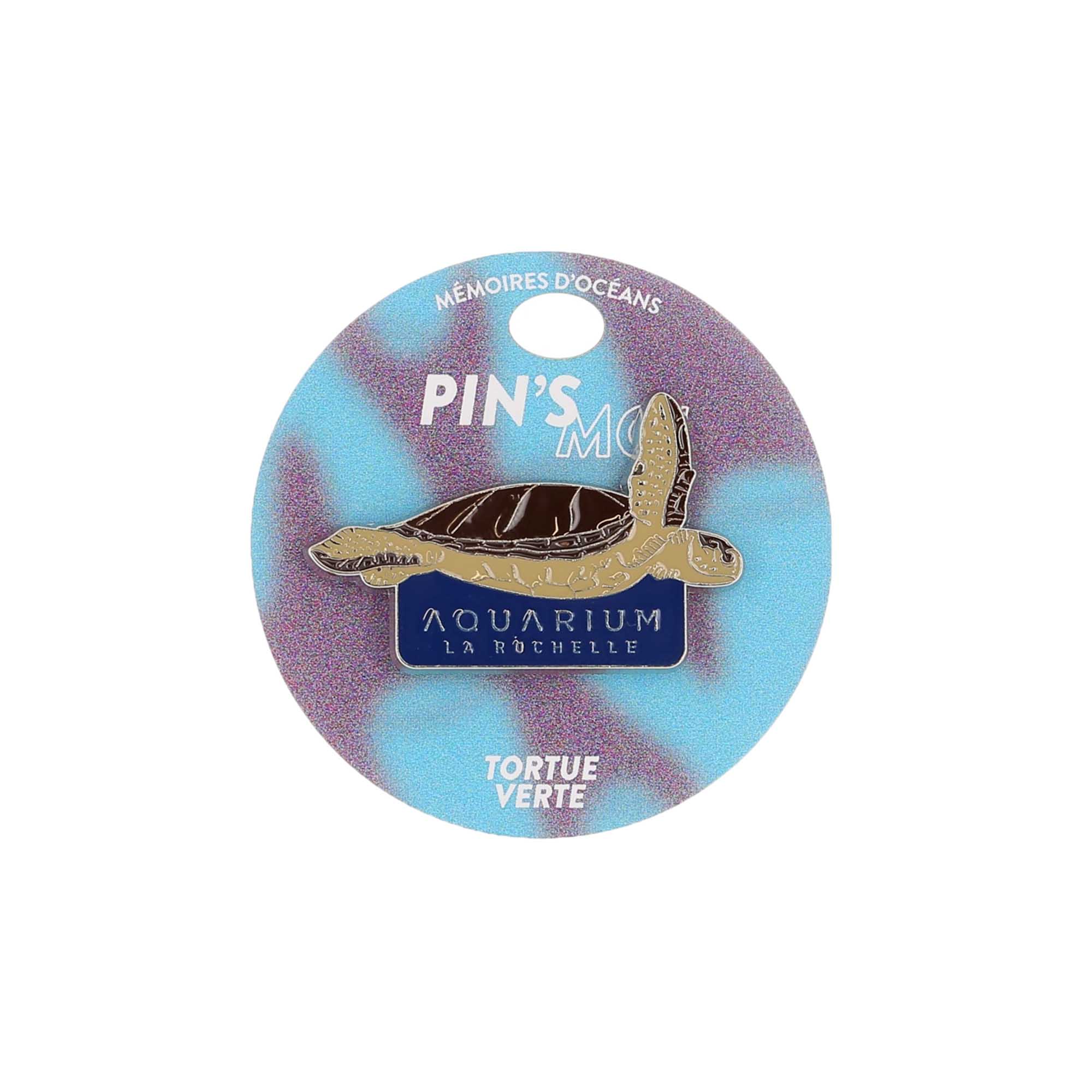Pins Tortue Aquarium La Rochelle
