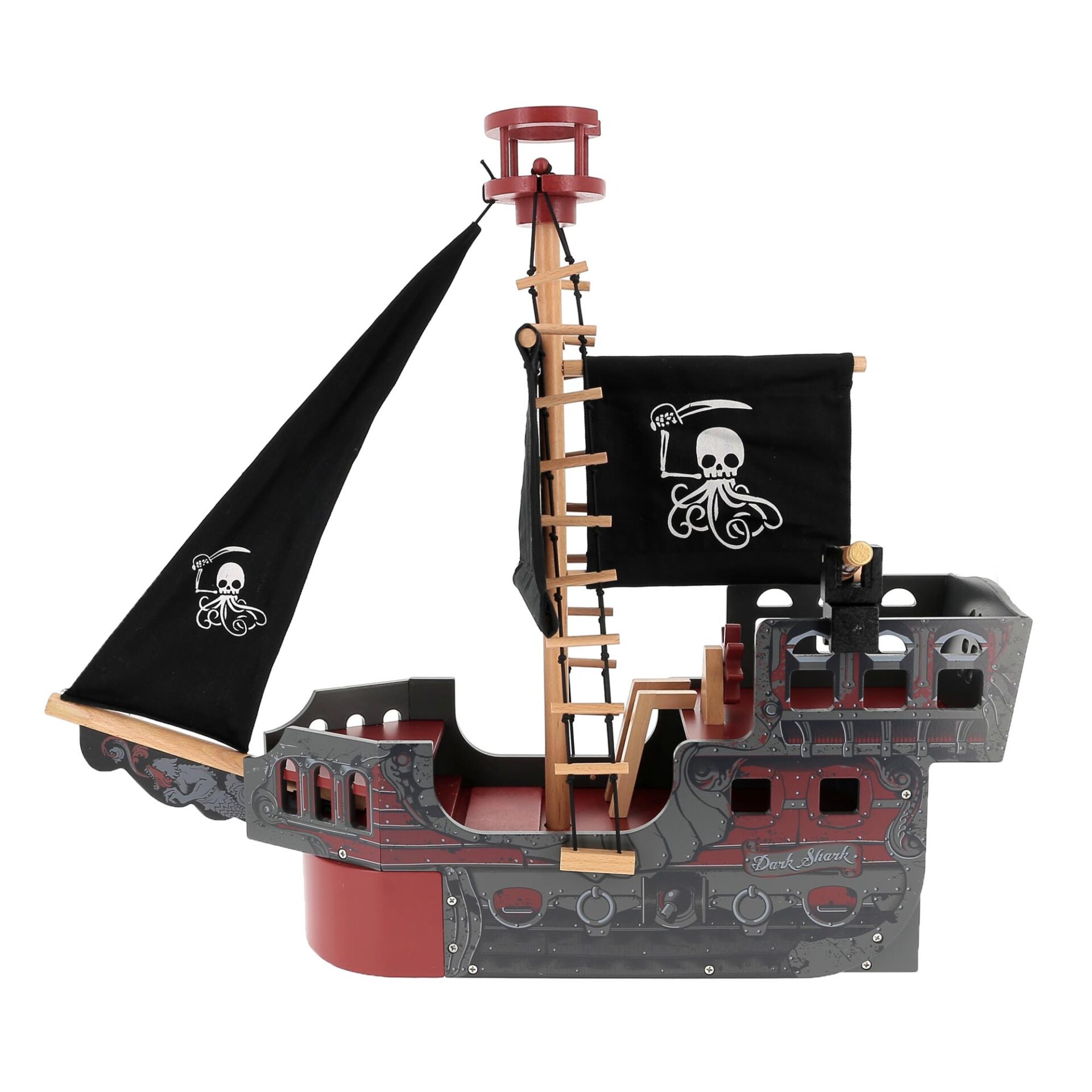 Bateau fantastique pirate bois Papo