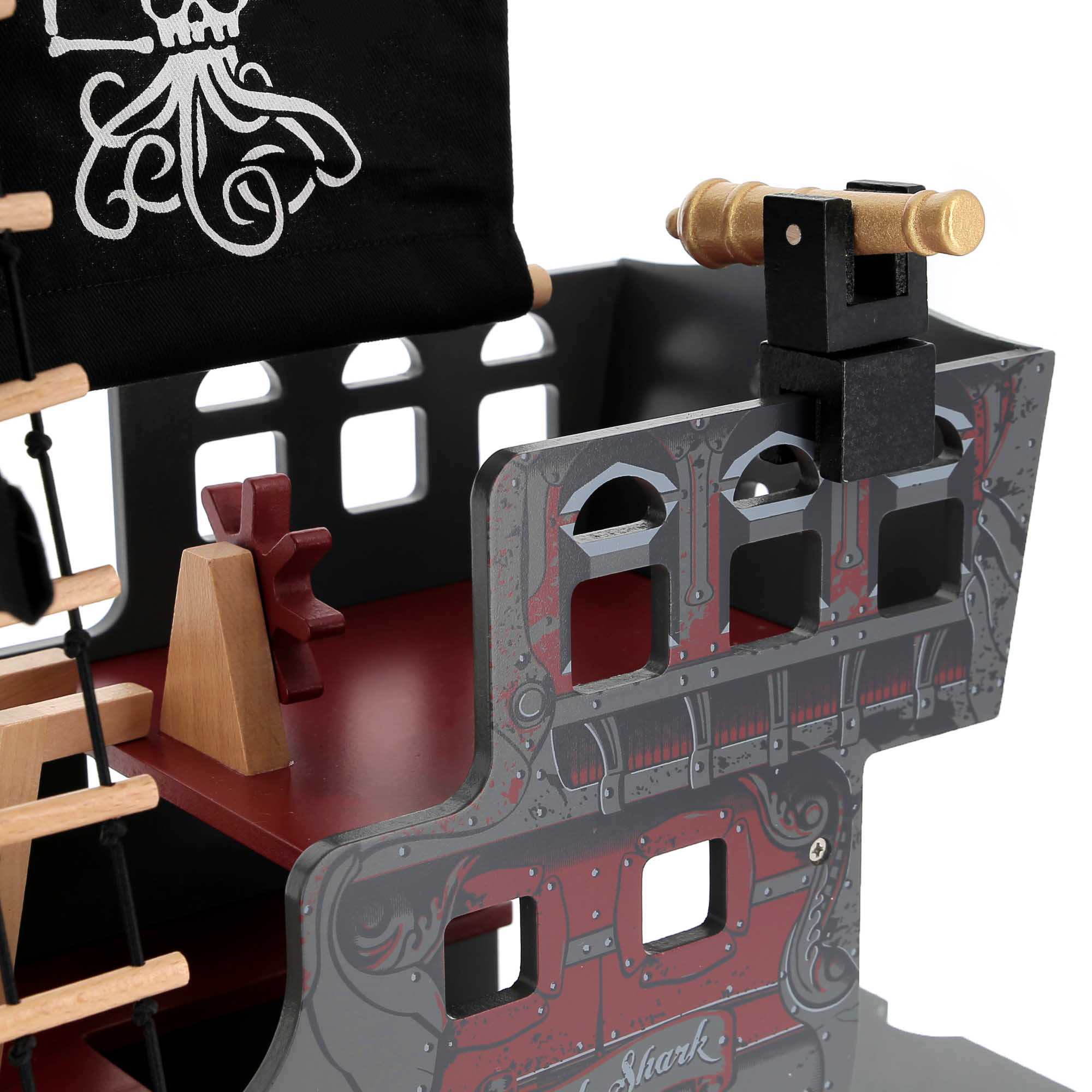 Bateau fantastique pirate bois Papo