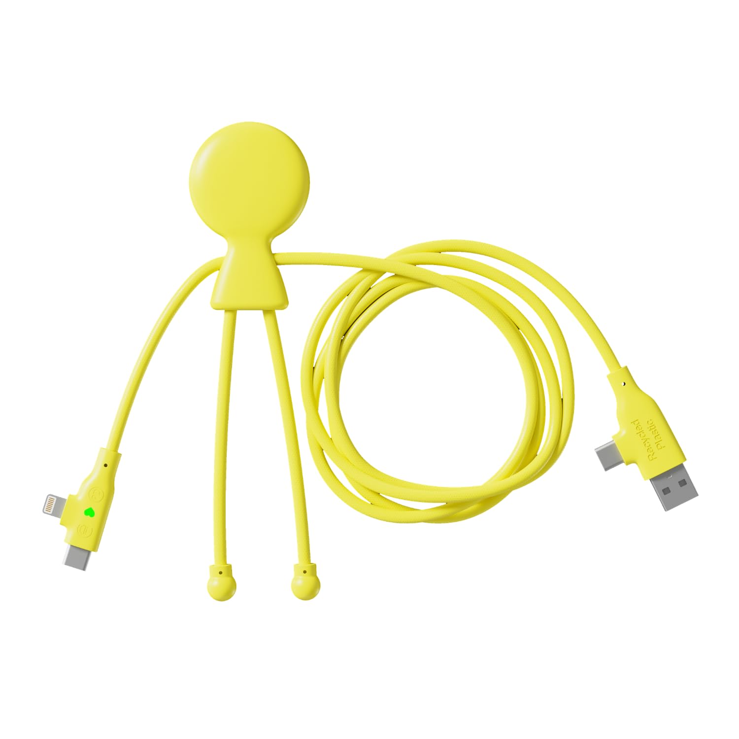 Cable charge rapide mr bio jaune