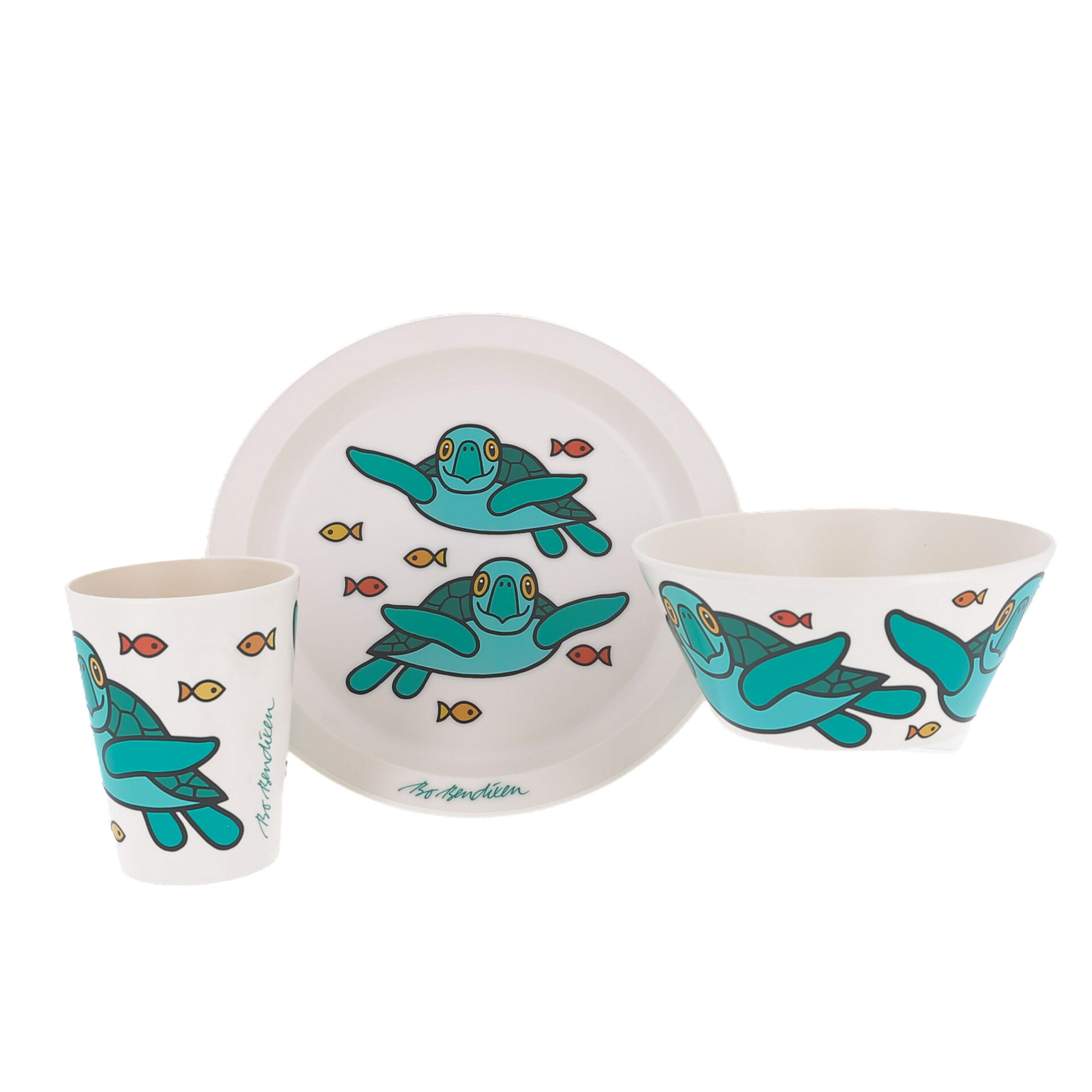 Ensemble-vaiselle-enfant-tortue